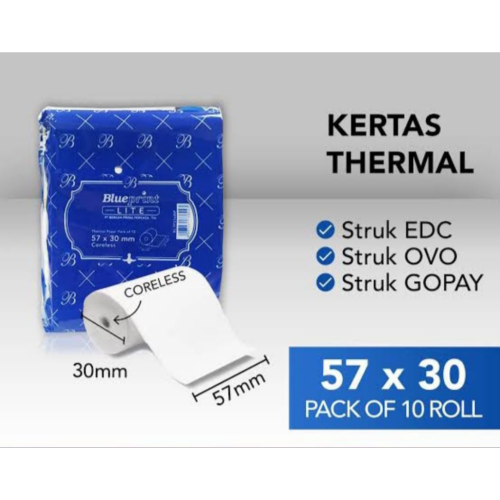 

Kertas Thermal Printer 57x30