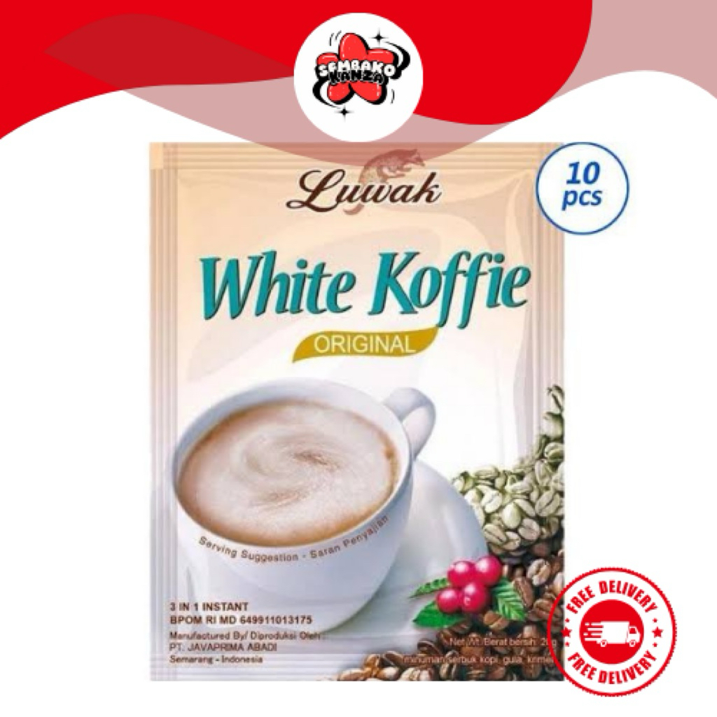 

Luwak White Koffe Mix Original Renceng Isi 10 Sachet 20ml | Kanza Groceries