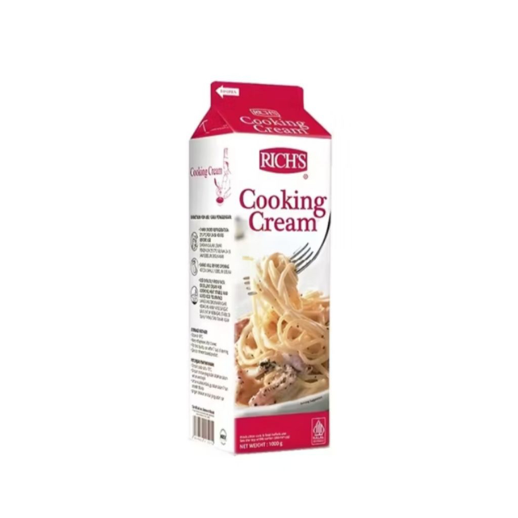 RICH'S COOKING CREAM KEMASAN 1LTR / RICH'S COOKING CREAM