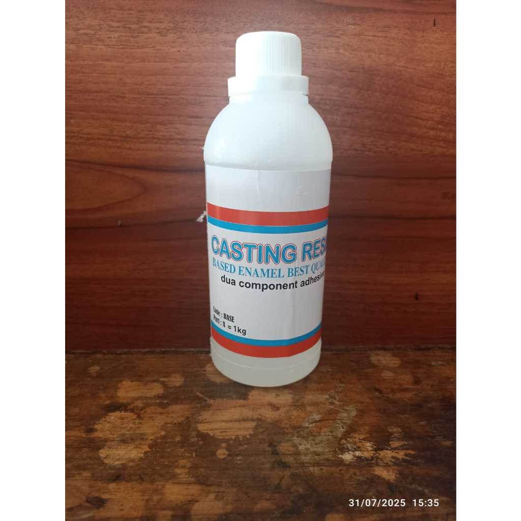 

Epoxy Resin Bening 500Gr ( resin only ) for Resin Table Top and Meja Kayu Casting