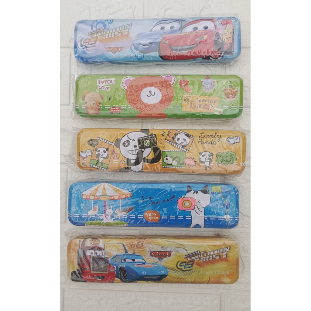 

Kotak Pensil Seng/Kaleng Character OBRAAALL