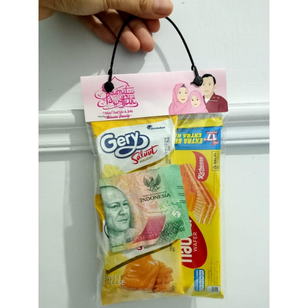 

PLASTIK PARCEL JAJAN LEBARAN TAS PLASTIK SNACK IDUL FITRI/ ULTAH