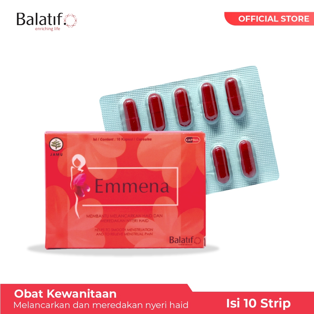 Obat untuk Melancarkan Haid dan Meredakan Nyeri Haid EMMENA