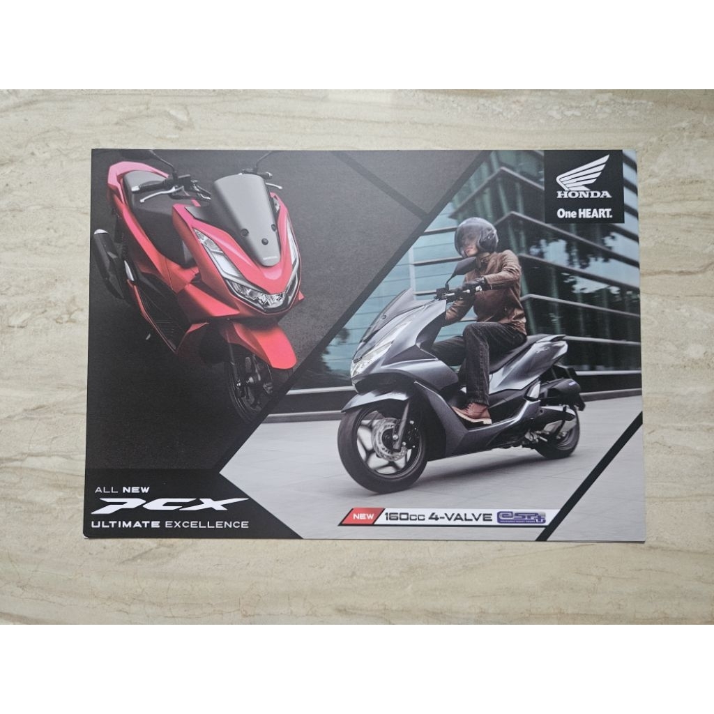 brosur katalog motor honda pcx 160 2021 flyer