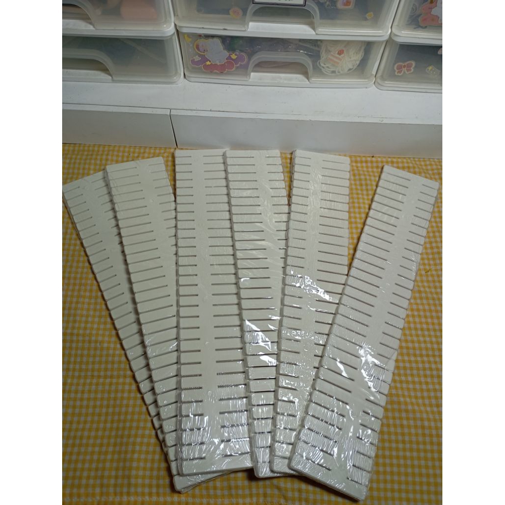 [aesthetic_aksesoris] sekat laci organizer viral isi 4pcs putih