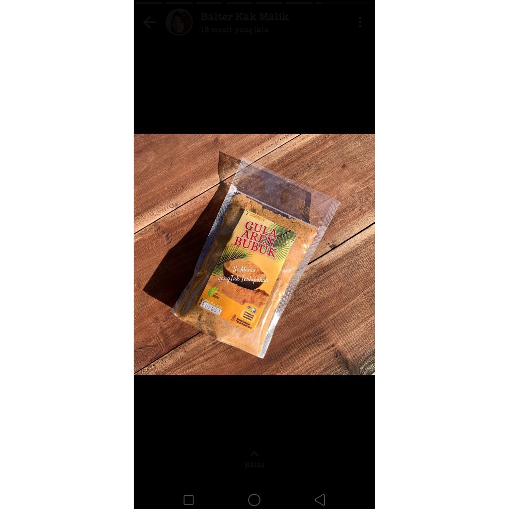 

GULA MERAH BUBUK KHAS BAWEAN