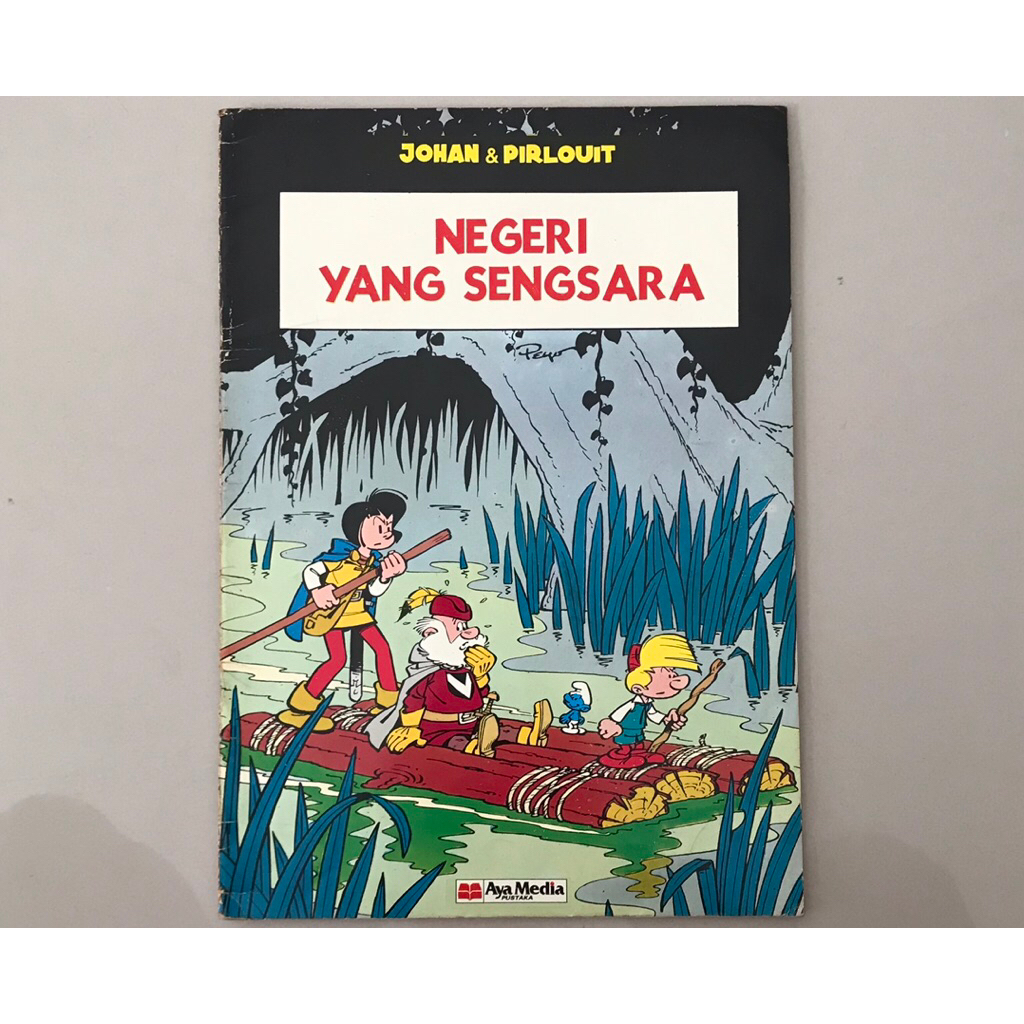 komik Johan Pirlouit Negeri yang Sengsara
