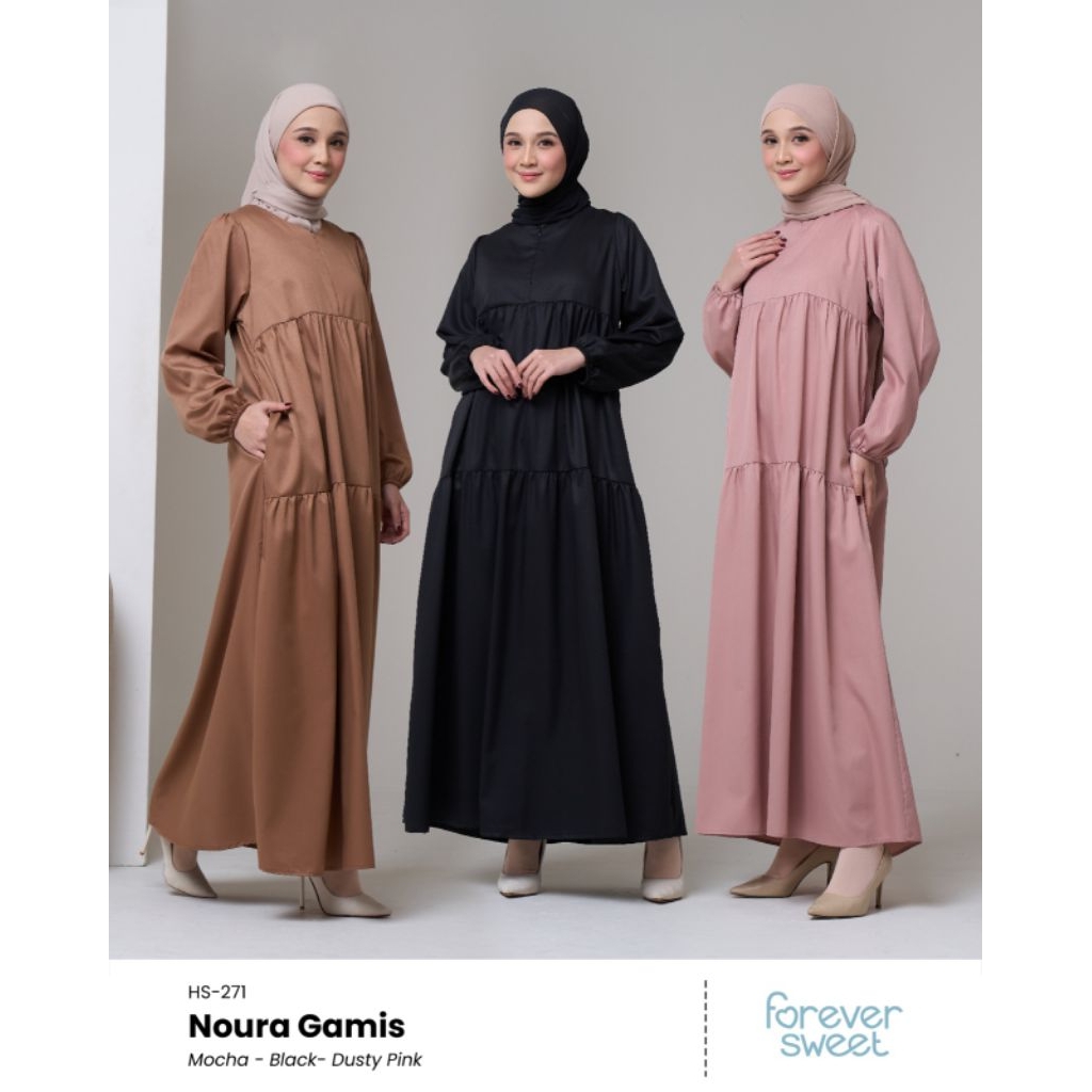 FOREVER SWEET Gamis Katun Wanita