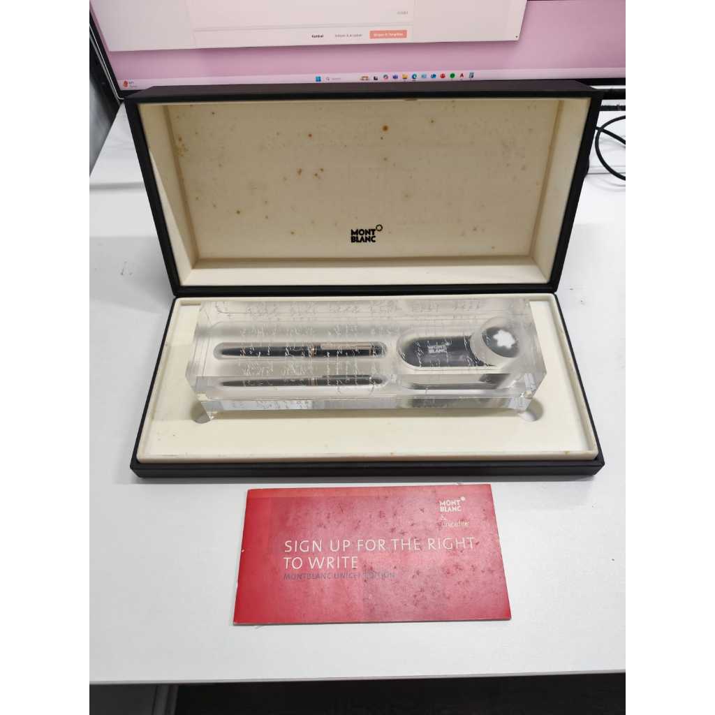 

Montblanc MST 149 & UNICEF | Helmut Jahn | Fountain Pen F | Limited Edition