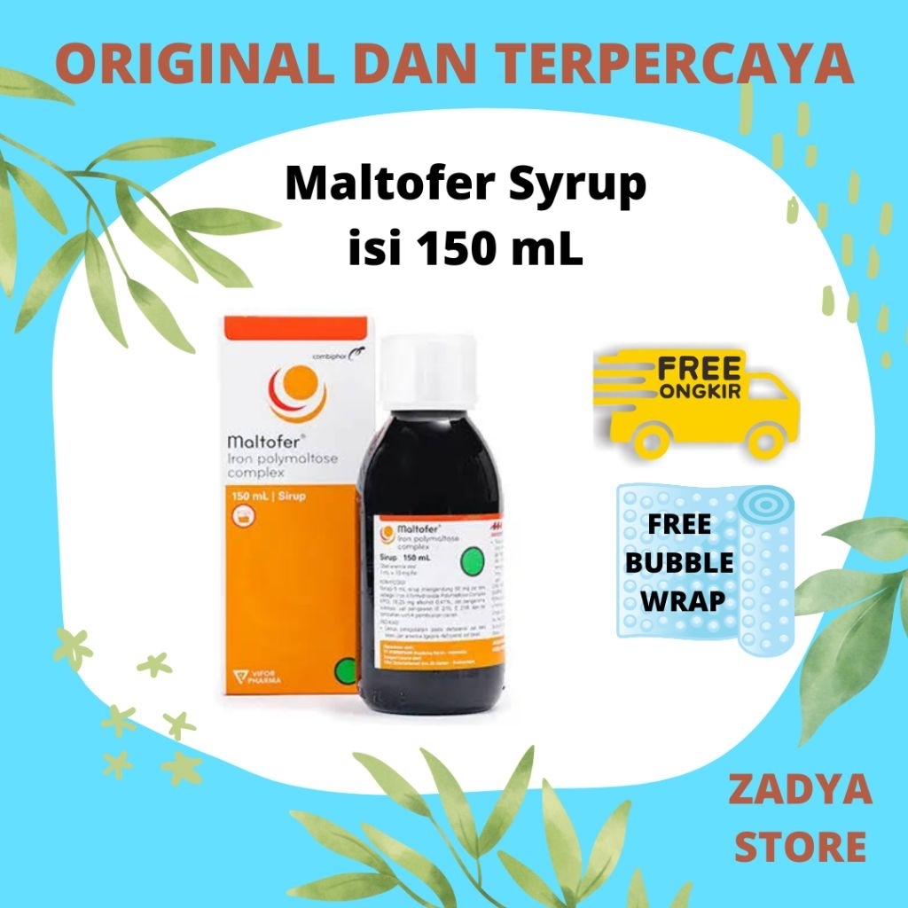 PROMO Maltofer Syrup isi 150 ml maltofer sirup