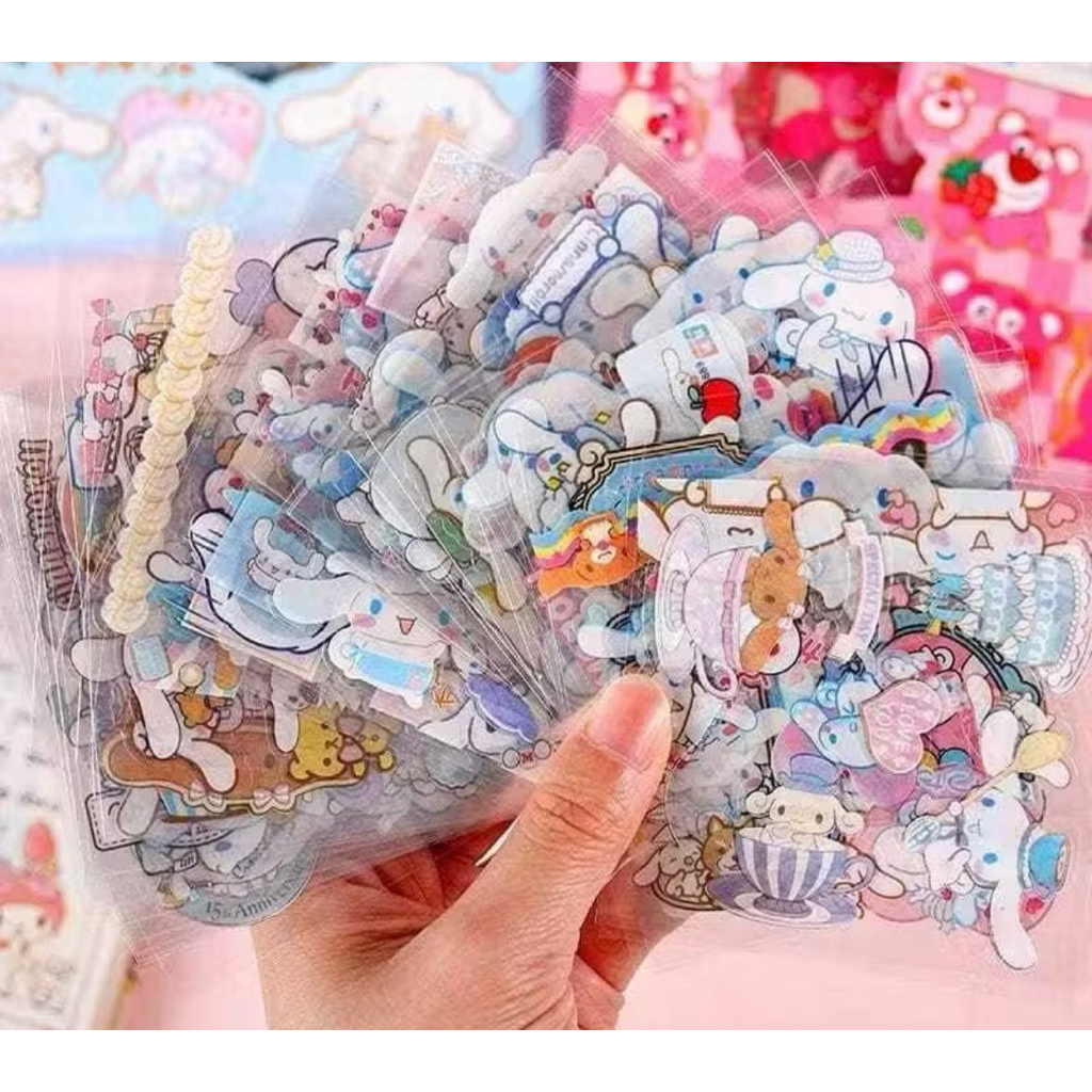 

Stiker karakter lucu per lembar cocok untuk motorik anak