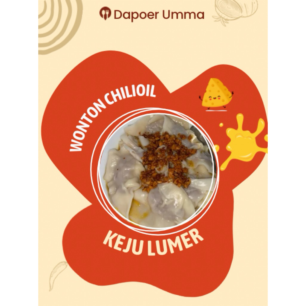 

Wonton Keju Lumer Chillioil