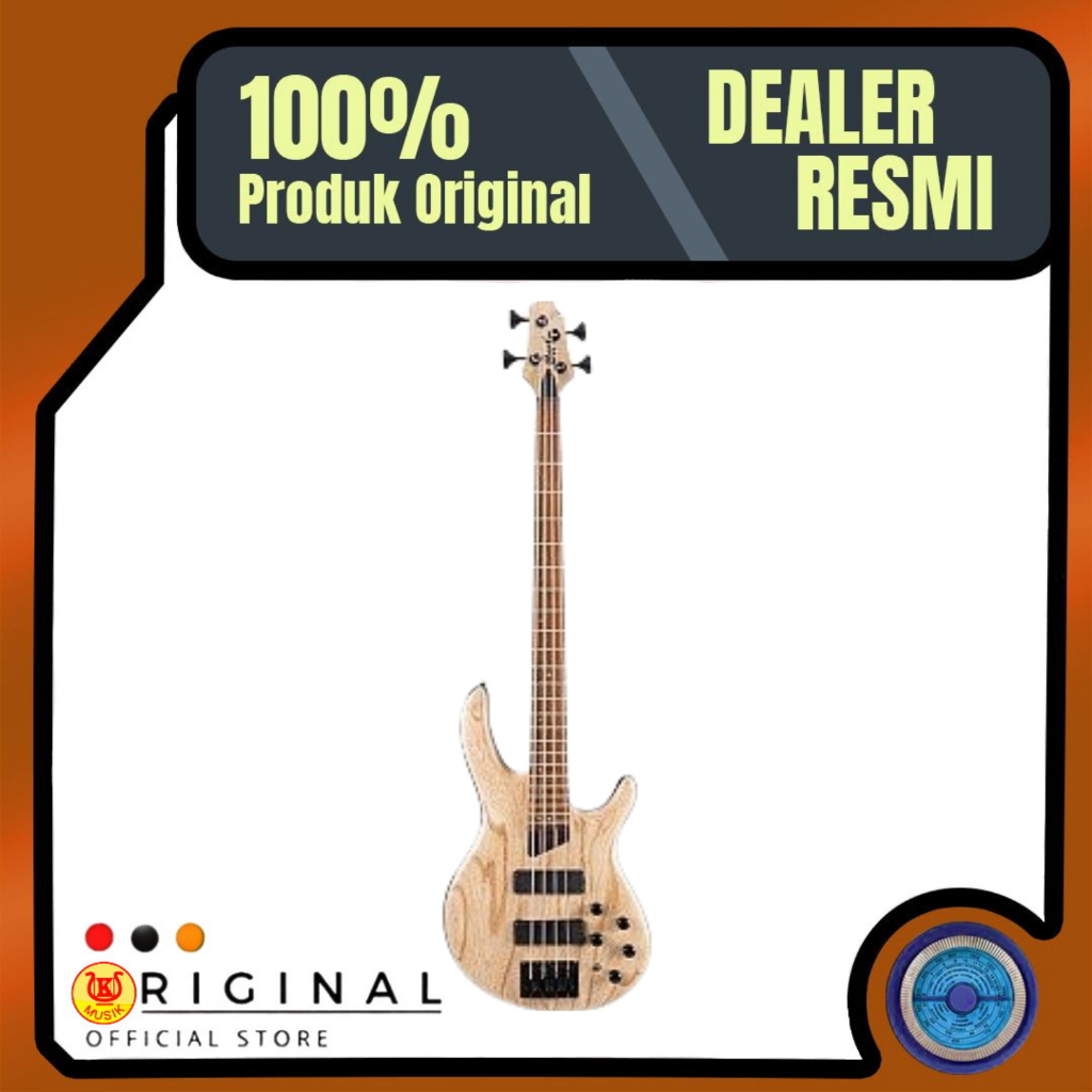 Cort B4 Element / Bass 4 String / Cort B-4 Element Open Pore Natural