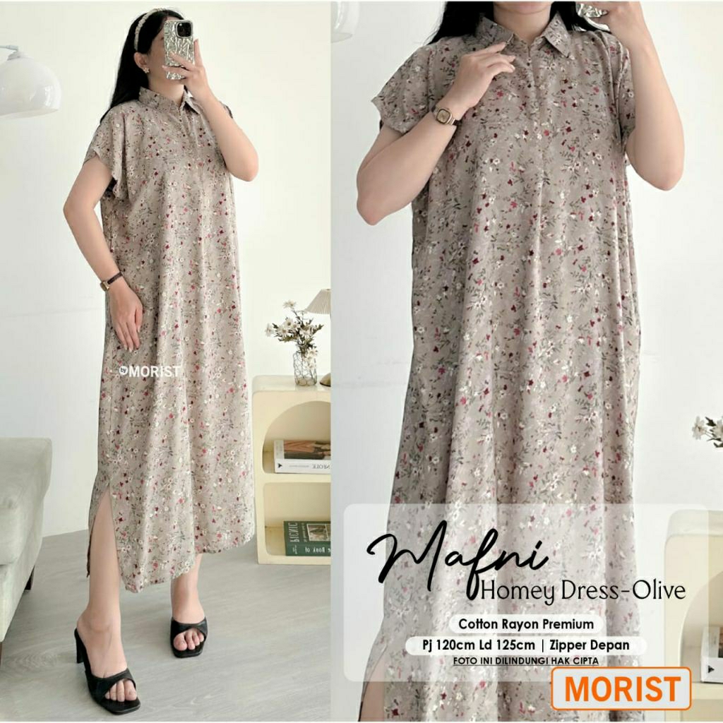 (COD) MAFNI HOMEY DRESS // INIRA HOMEY DRESS // FAITI HOMEY DRESS // MIRLA HOMEY DRESS // NUNCA HOME