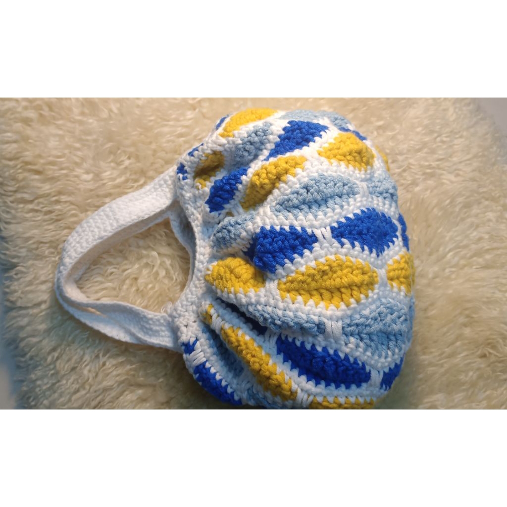 Tas rajut tangan / Tas rajut mini / Tas rajut homemade/ Tas unik rajut