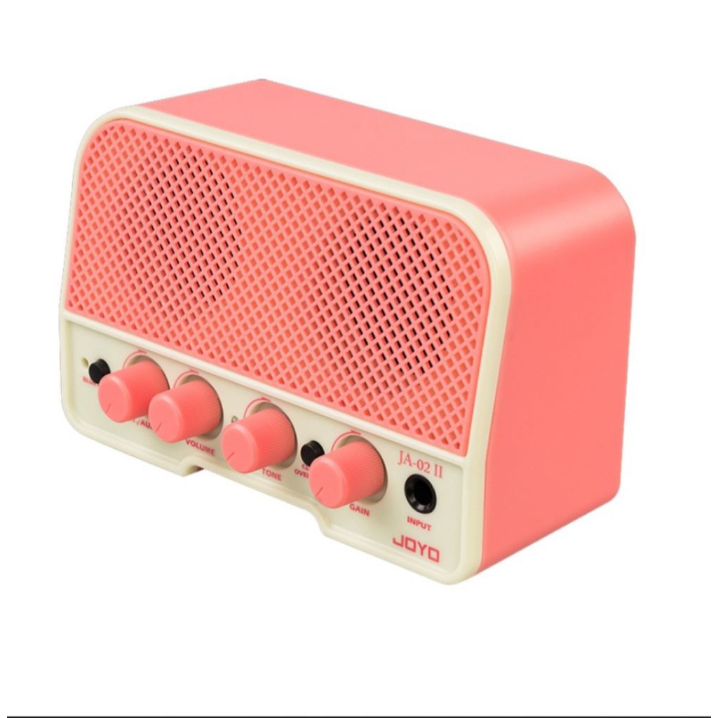 JOYO JA02- II JA02II MINI AMPLIFIER GITAR ELEKTRIK BLUETOOTH SPEAKER -PINK
