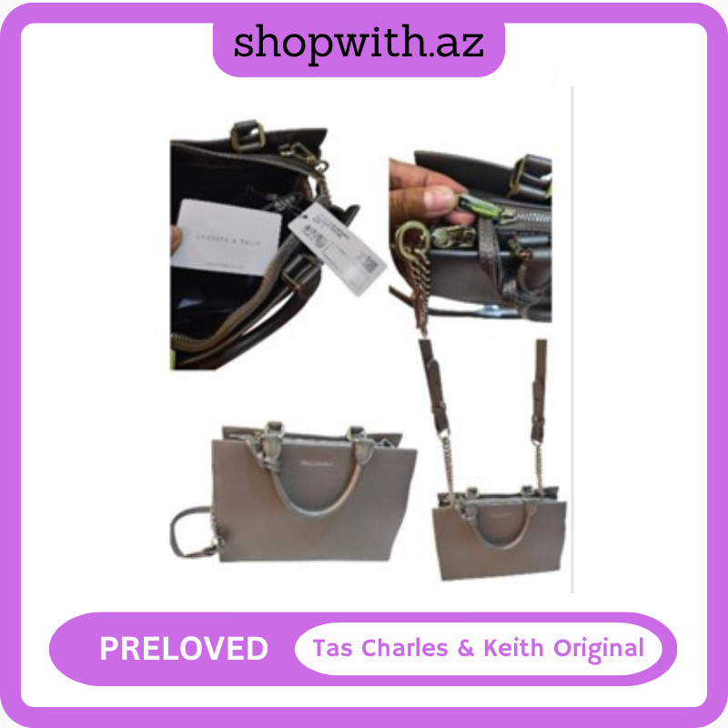 Preloved Tas Selempang/Bahu Wanita Merk Charles & Keith Original 100%