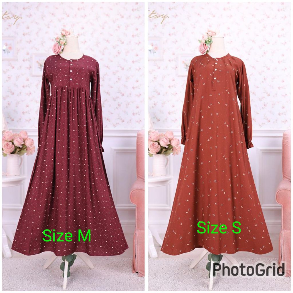DITSY AGUSTUS 2025 / DITSY NIGHTGOWN / DITSY SIZE S
