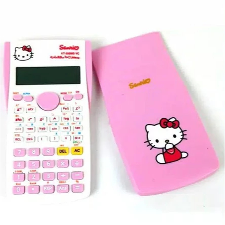 

KALKULATOR SEKOLAH SCIENTIFIC / ILMIAH / SAINS MOTIF Hello Kitty HK KALKULATOR ANAK SEKOLAH