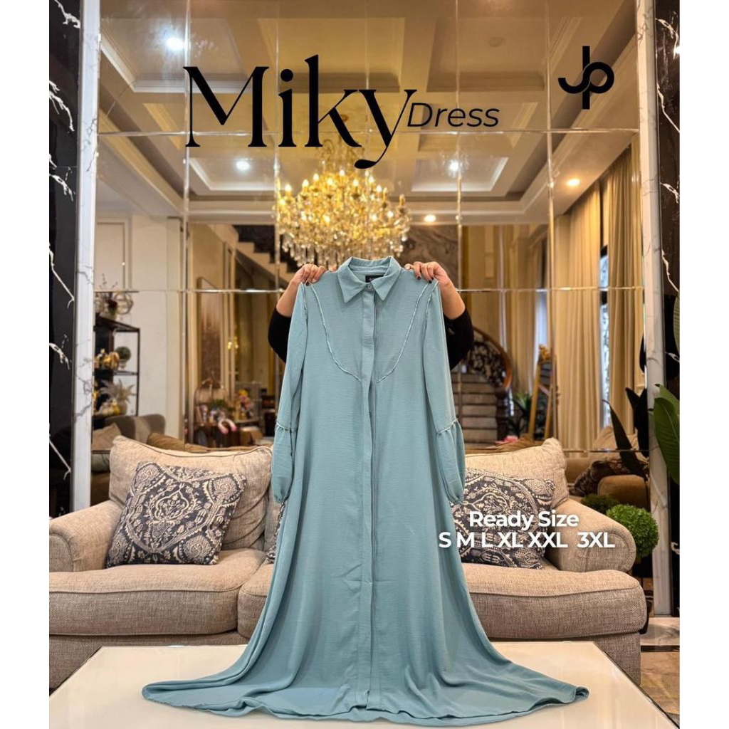 Milky Dress by Journey Gamis Warna Polos