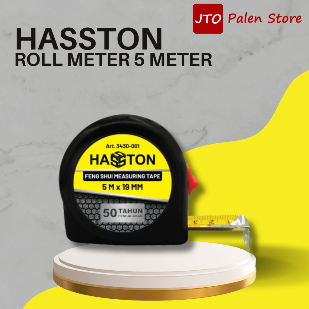 HASSTON Meteran Tukang Roll 5 Meter