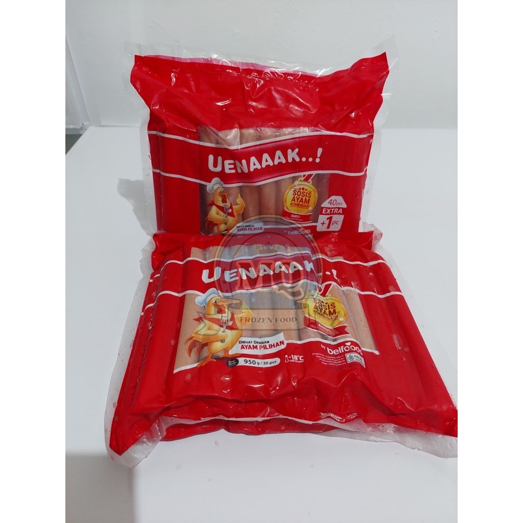 

Sosis uenak ayam 950gr