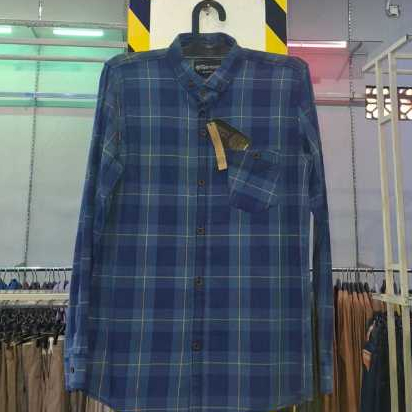 Kemeja motif Lengan Panjang Brill Eighty Eight Baddick alkarik Premium M L XL Outfit OOTD Kekinian