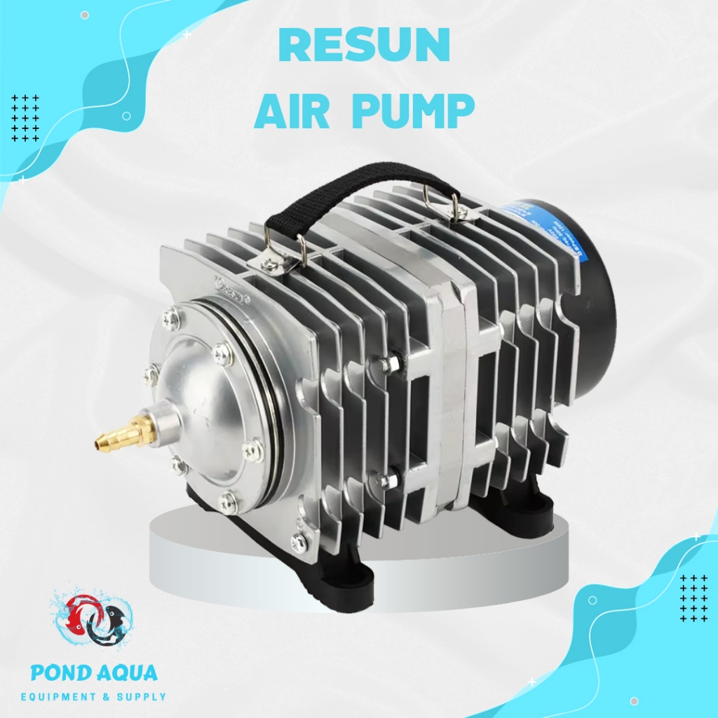 Pompa Aerator Aquarium Kolam Resun ACO 012 Mesin Aerator Oksigen Ikan Tanpa Oli Pelumas