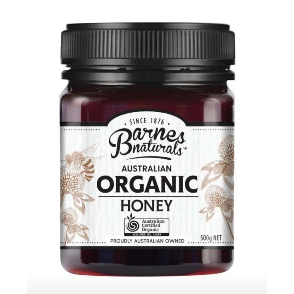 

Barnes natural honey 500gr