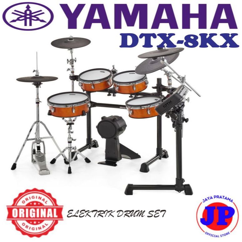 Drum Yamaha DTX8K-X Electronic Drum Set with TCS Heads DTX-8K