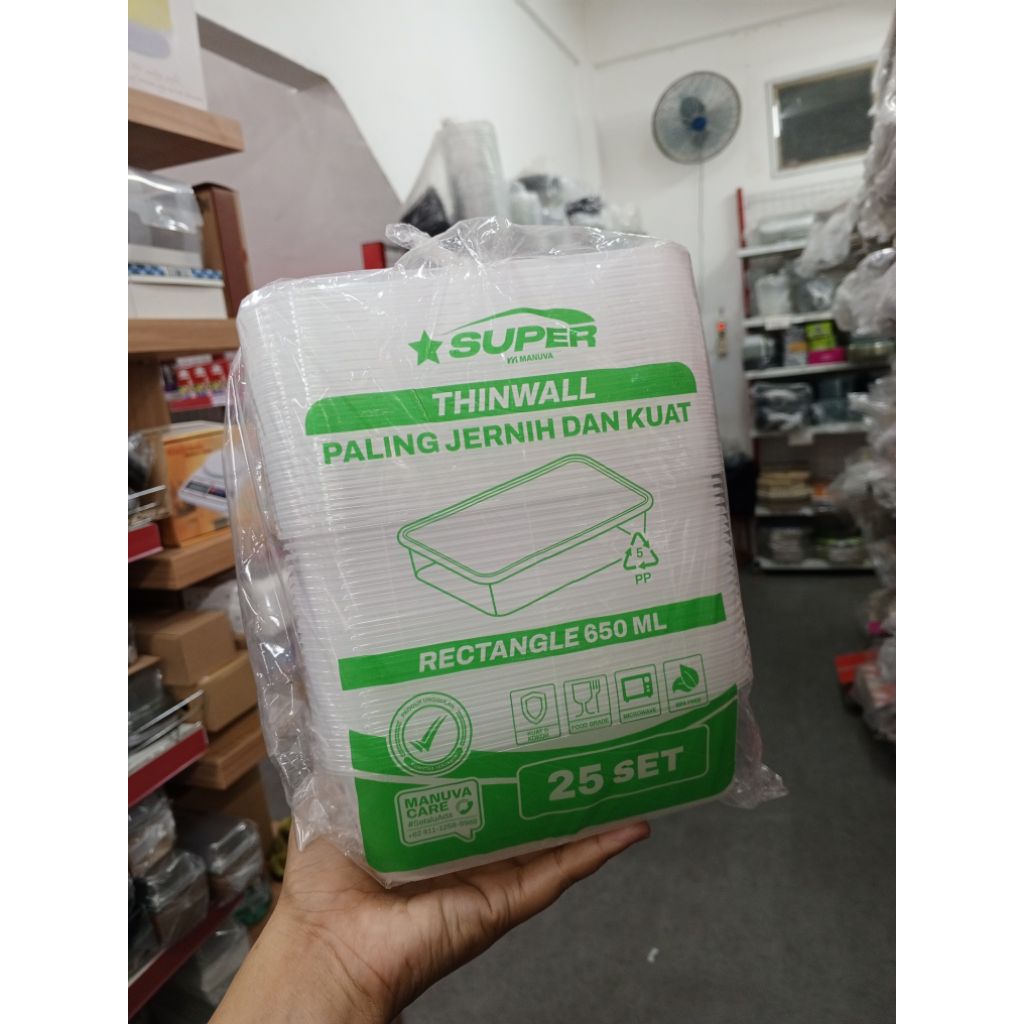 Thinwall 650ml/box 650ml/ box DM thinwall 650ml