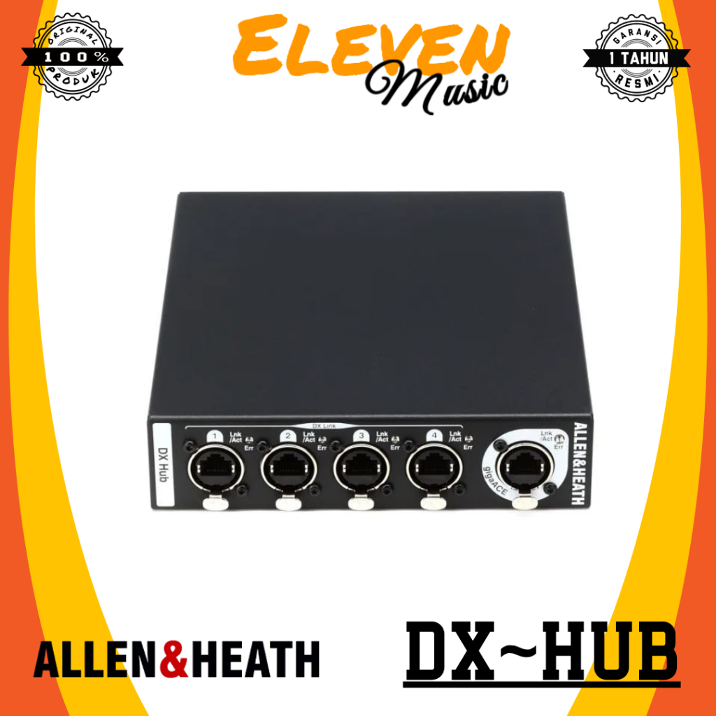 Allen & Heath DX Hub Remote Expander Hub Mixer Audio Original DX-HUB