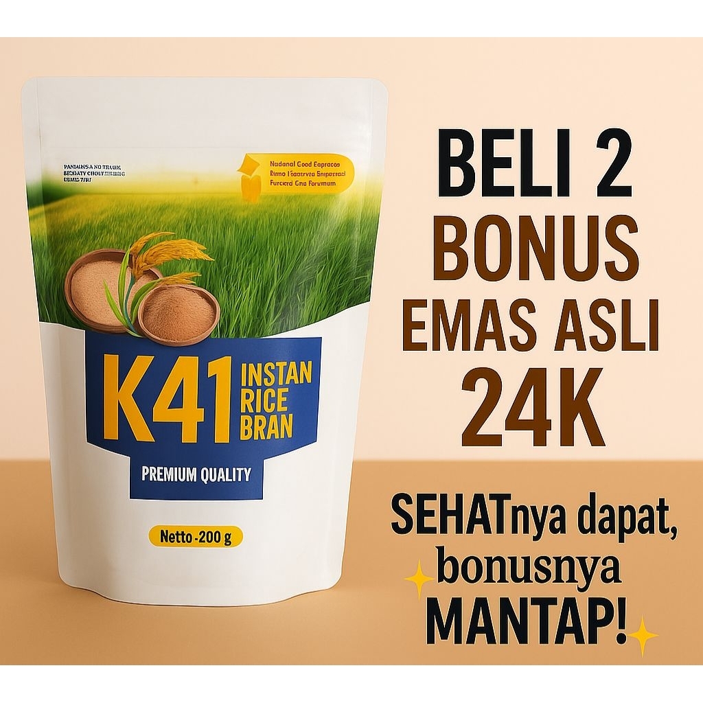 

Kopi Rice Bran | Minuman Sereal Bekatul | Minuman Makanan Sehat
