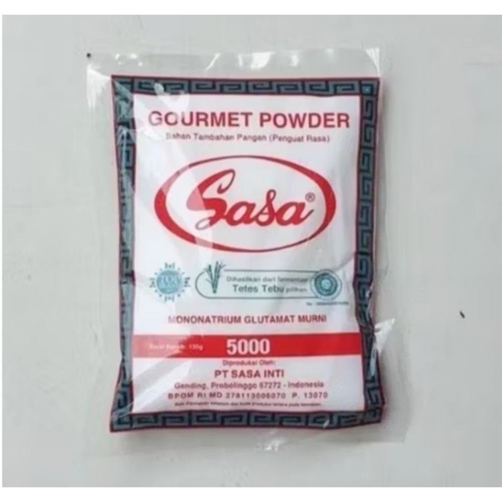 

BUMBU DAPUR SASA MSG 5000 GLUTAMAT ALAMI