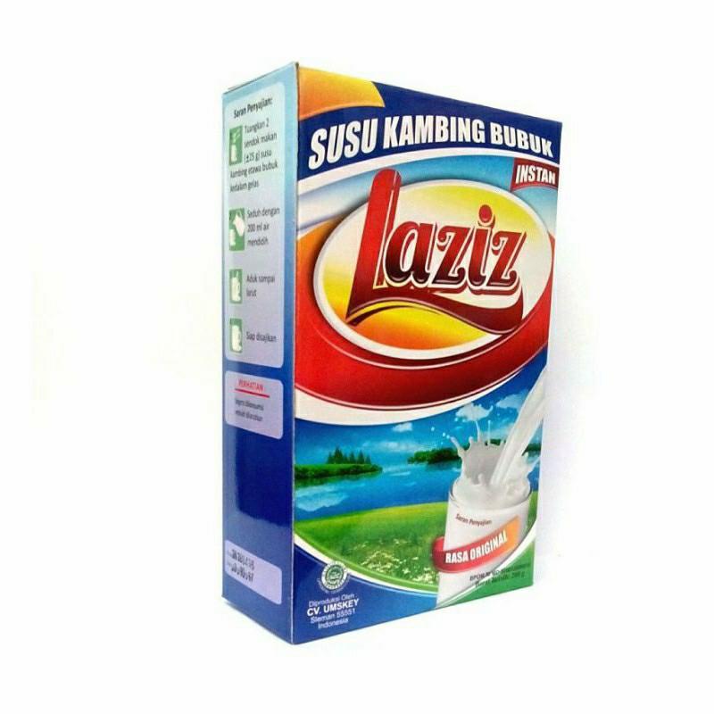 

Susu Kambing Ettawa Laziz kemasan box