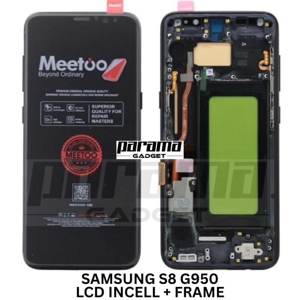 LCD SAMSUNG S8 G950 TOUCHSCREEN INCELL + FRAME ORI MEETOO