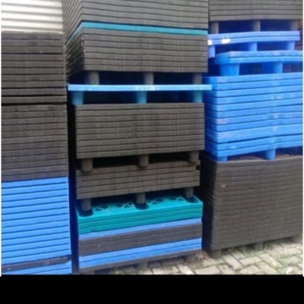 

palet plastik model mangkok second berkualitas ukuran 100x120x14termurah