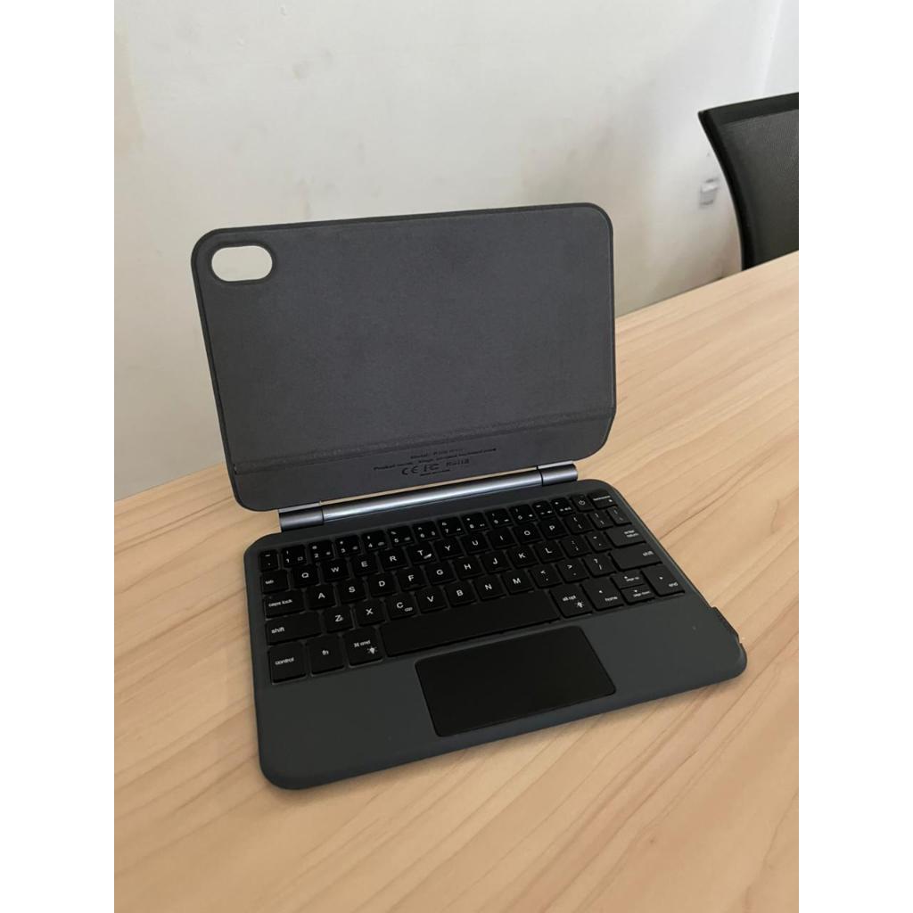 GOOJODOQ Magic Keyboard Backlight and Touchpad for iPad Mini 6 & Mini 7 BEKAS
