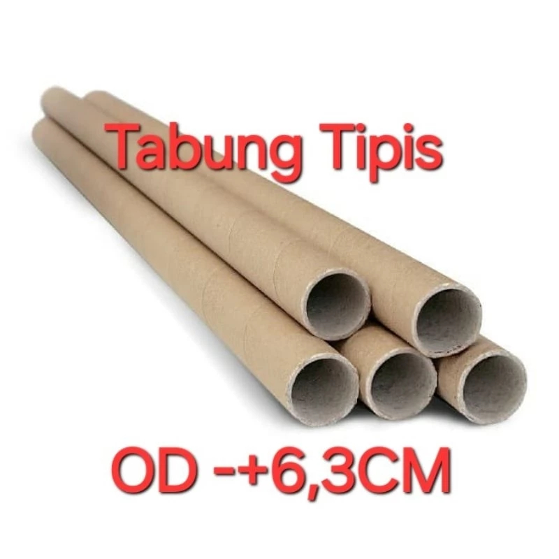 

Selongsong Karton Tabung Kertas Tipis Paper Tube Core Gulungan Tisue