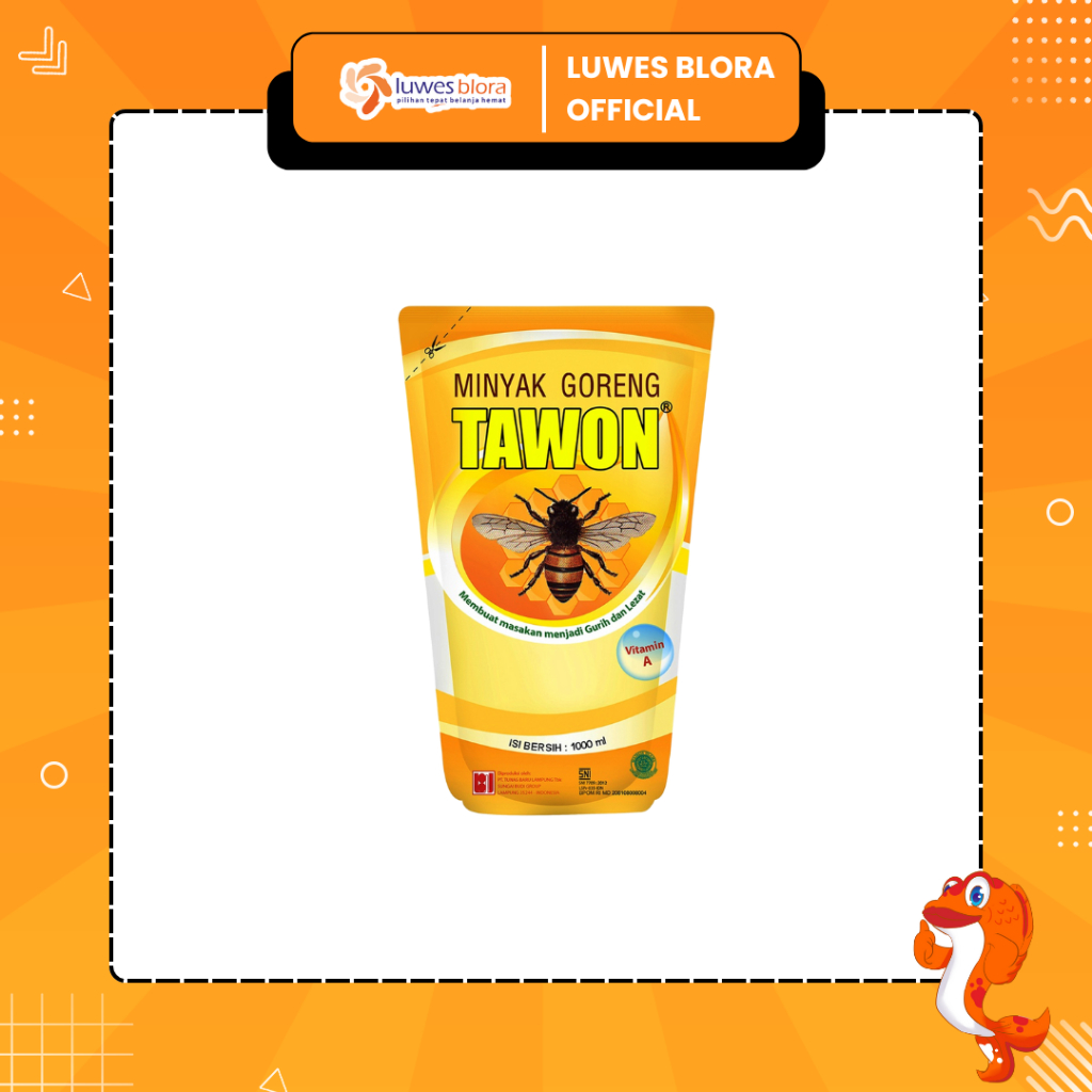 

Minyak Goreng Tawon Refill 1Lt