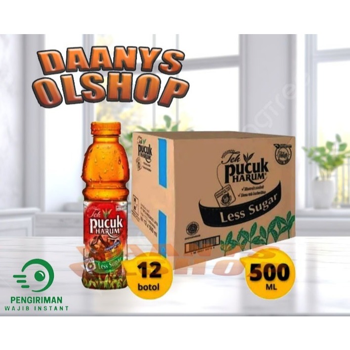 

Master Box Teh Pucuk Harum / Teh Pucuk Harum 500ml - 1 Dus isi 12 Botol Varian Less Sugar