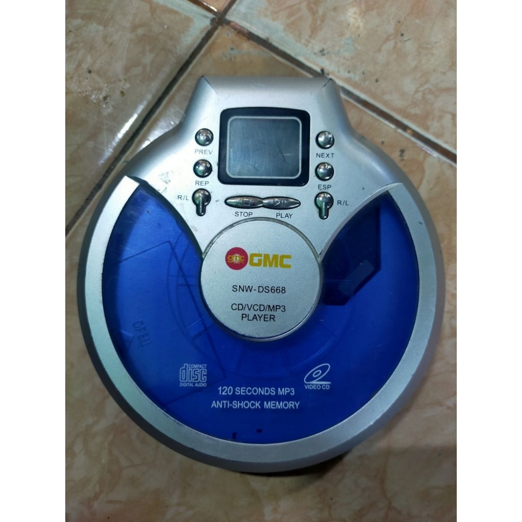 Discman CD Player GMC
