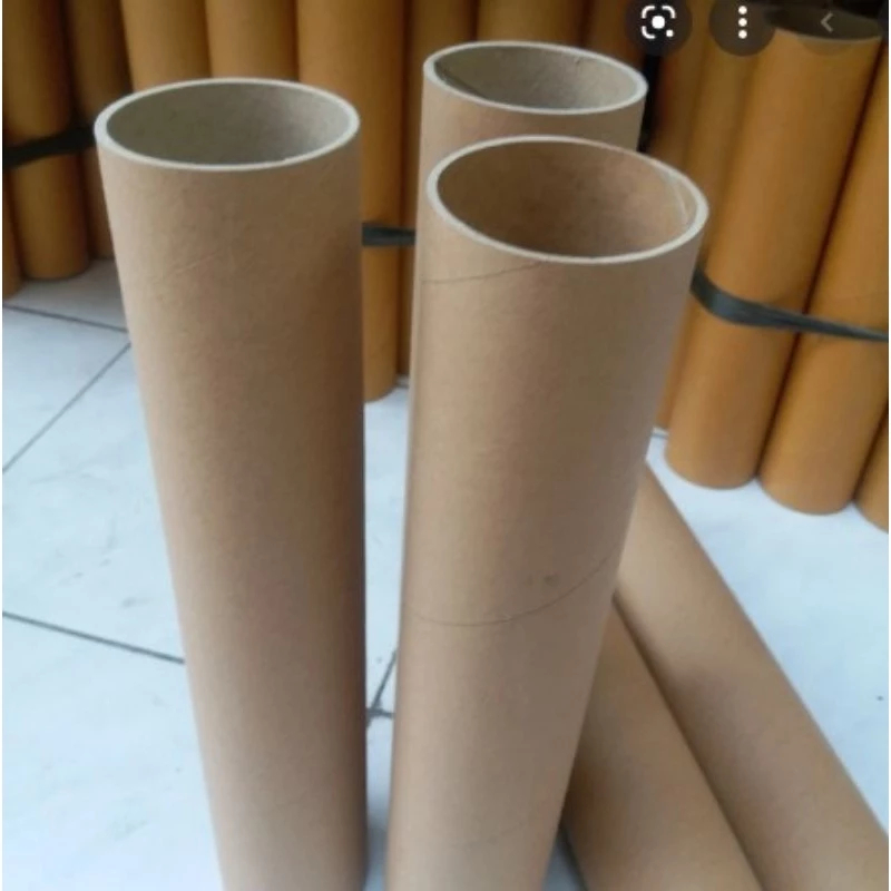 

Selongsong Tanpa Tutup Tabung Karton Packing Papercore Gulungan Kain