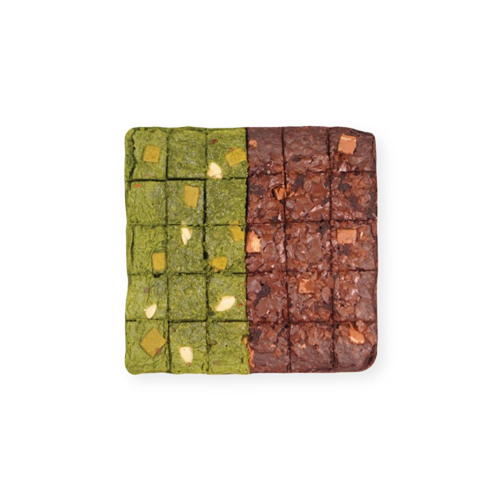 

Brownies Greentea x Choco