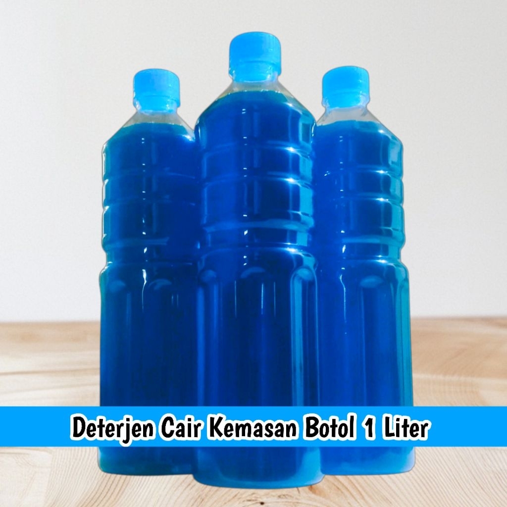 Deterjen Cair VOGENT Botol 1 Liter Busa Melimpah Daya Bersih Tinggi