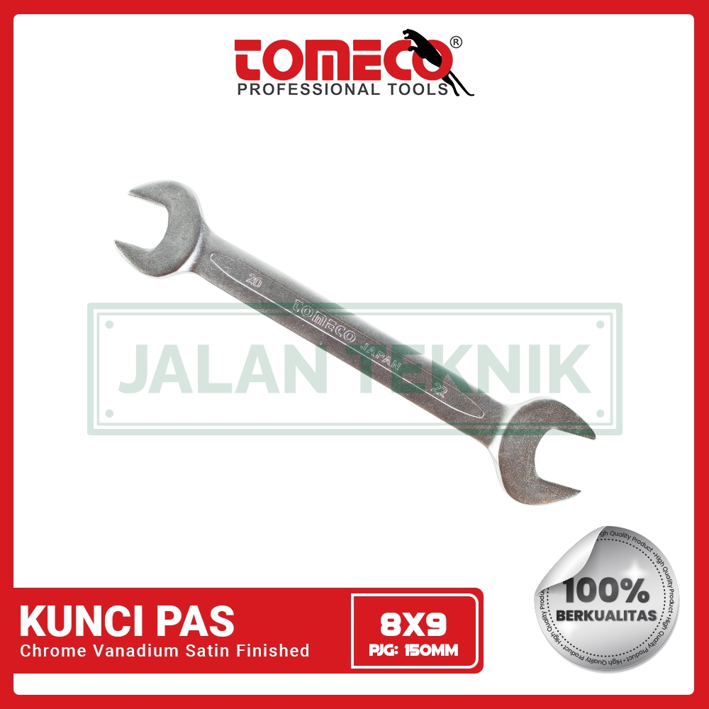 Kunci Pas Tomeco Cr-V Satin Finished