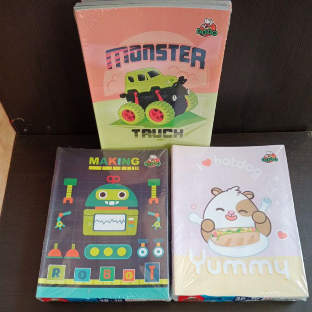 

MURAH BUKU TULIS (DODO) SIDU 38 LEMBAR 1 PAK ISI 10 BUKU