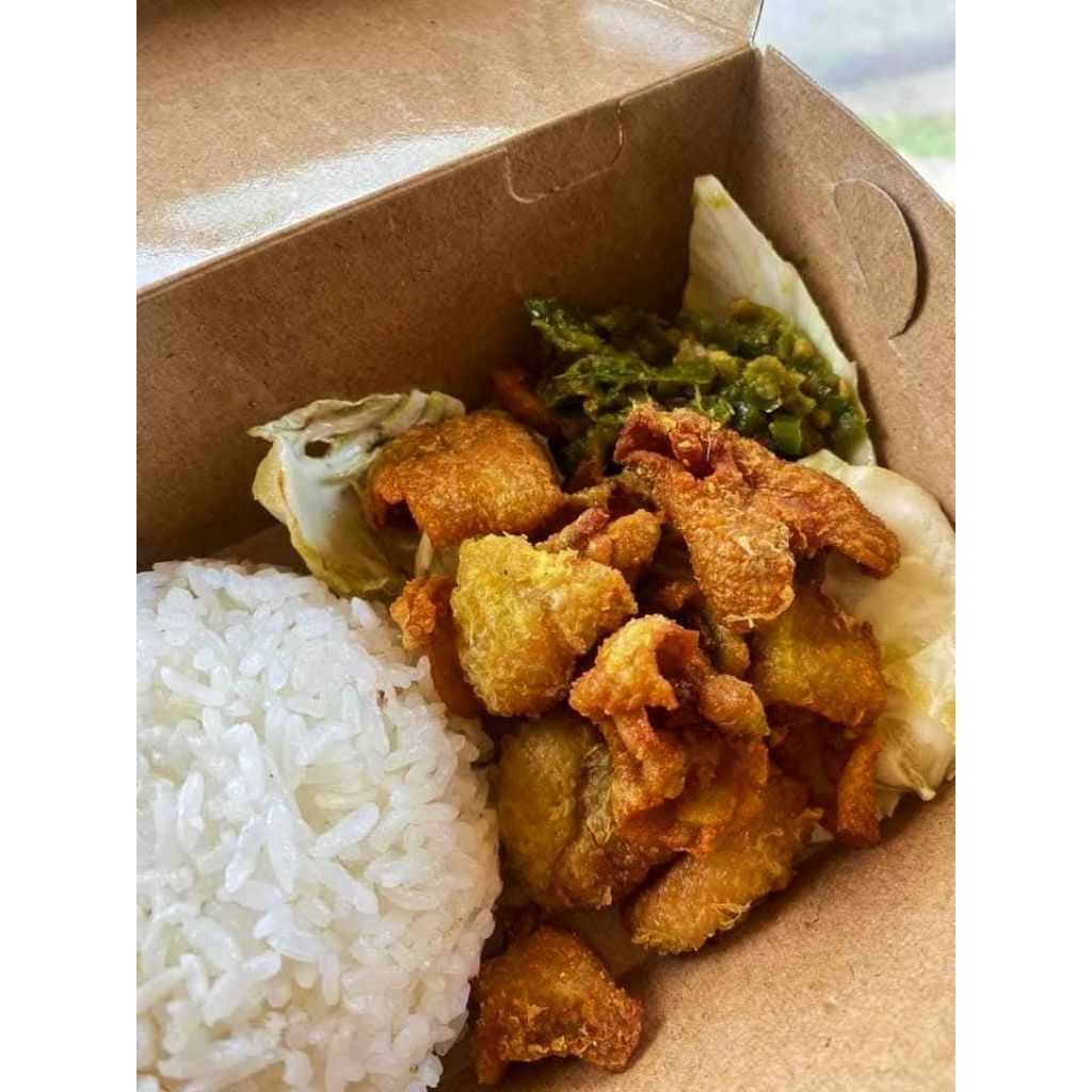 

Paket Hemat Nasi Kulit Ayam Goreng