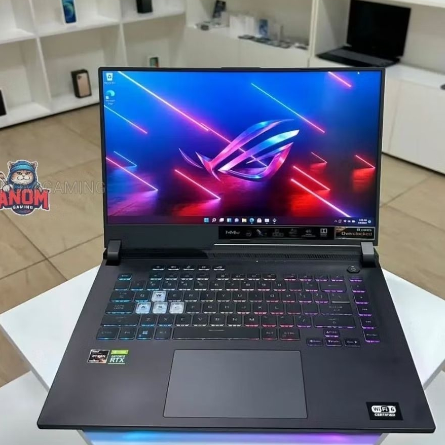 ASUS ROG STRIX G15 G513QM Ryzen 9-5909HX RTX 3060  Ram 16Gb SSD 1Tb Fullset