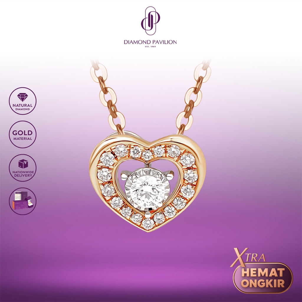 Diamond Pavilion Liontin Berlian Prisca pendant